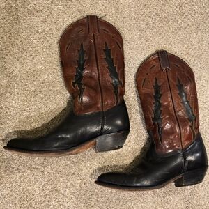 Vintage Code West Cowboy Boots - Size 7.5